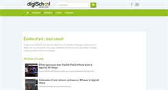 Desktop Screenshot of ecoles-arts.com